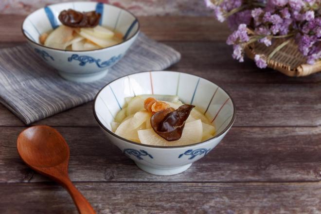 干贝萝卜味增汤（无油）