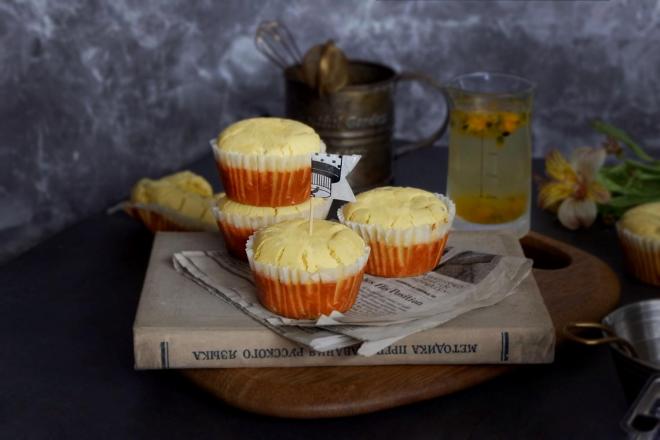 百香果糯米蛋糕