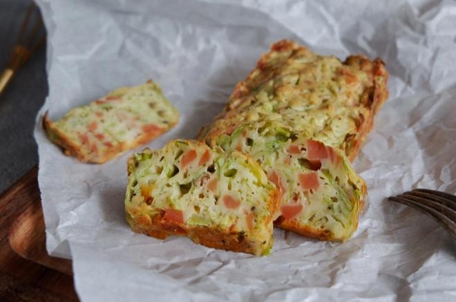 包菜火腿快手蛋糕