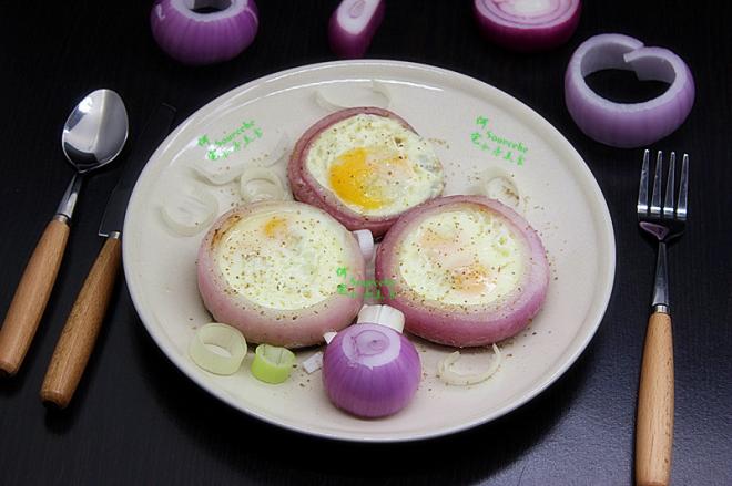 洋葱煎太阳蛋