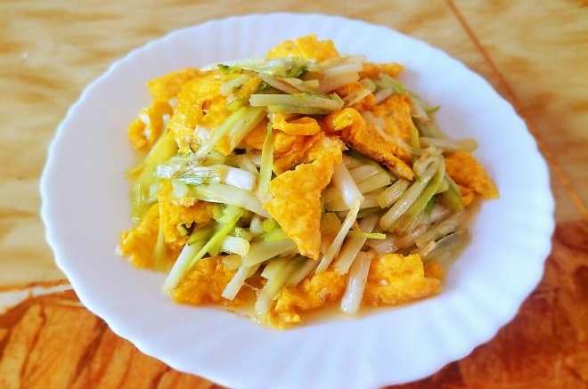 韭黄炒了鸡蛋