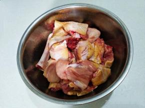 鸡肉准备好