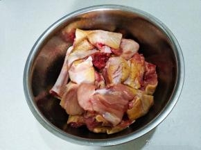 鸡肉准备好