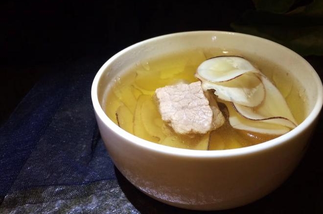 海底椰瘦肉汤