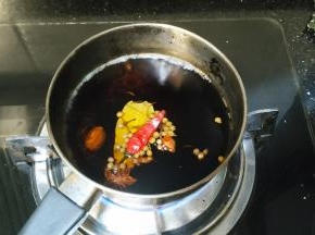 放入调味料