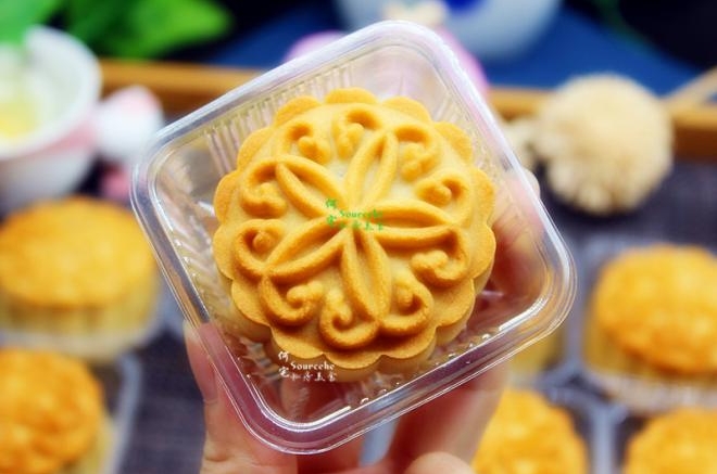 柠檬五仁月饼