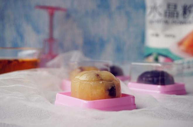 水晶月饼