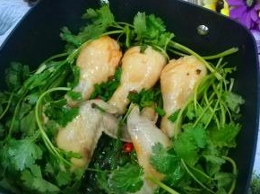 葱油爆香