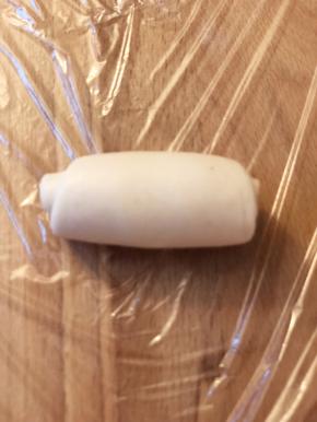 这个是卷好的一个面团。