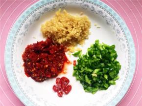 将各种材料切好如图。