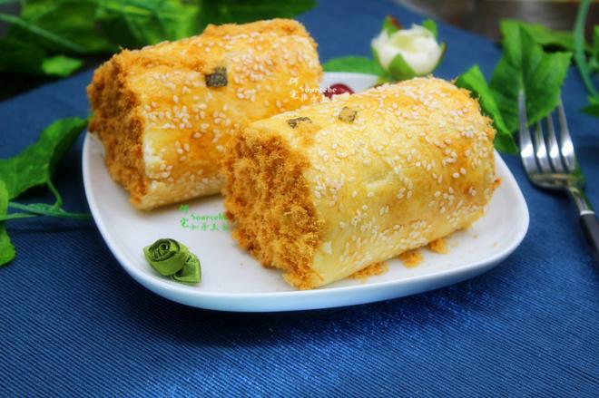 肉松面包卷