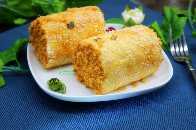 肉松面包卷