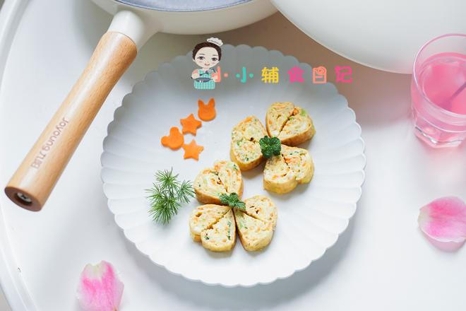 10个月以上辅食肉末蔬菜玉子烧