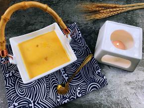 养颜又暖胃的金汤小米花胶炖奶就完成了