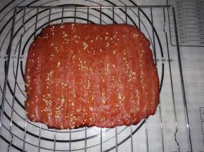 出炉后再刷上一层蜂蜜水