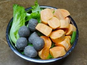 将所有材料处理好