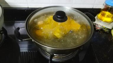 盖上盖子煮十分钟