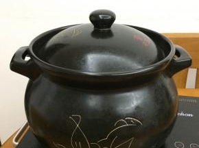 我用的是电陶炉，水烧开后转1000w煲2个小时