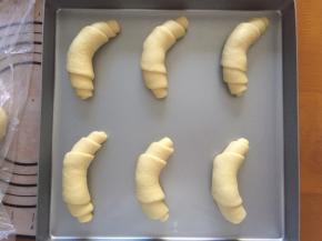 依次放入烤盘中，我放了两个烤盘，放入烤箱二次发酵半小时