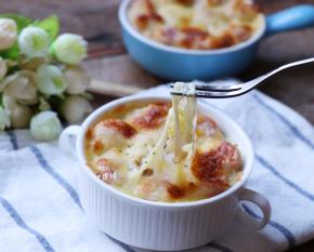 成品，拉丝的土豆泥吃起来才过瘾，哈哈；