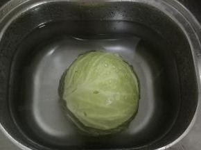 包菜洗净