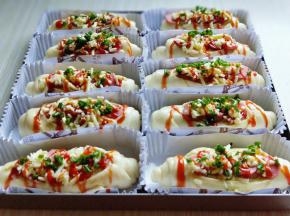 最后撒上葱花。