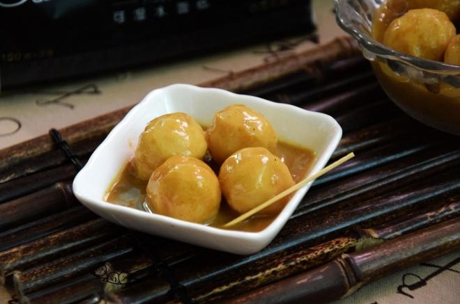 咖喱鱼丸