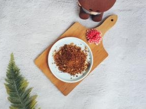 有点颗粒状才更好