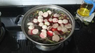 放入丸子再煮3分钟