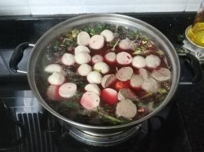 放入丸子再煮3分钟