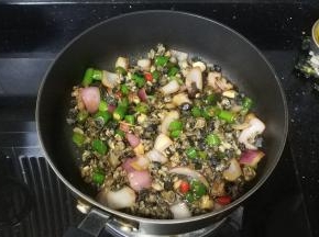 翻炒至熟透