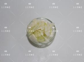 大葱白斜刀切长段