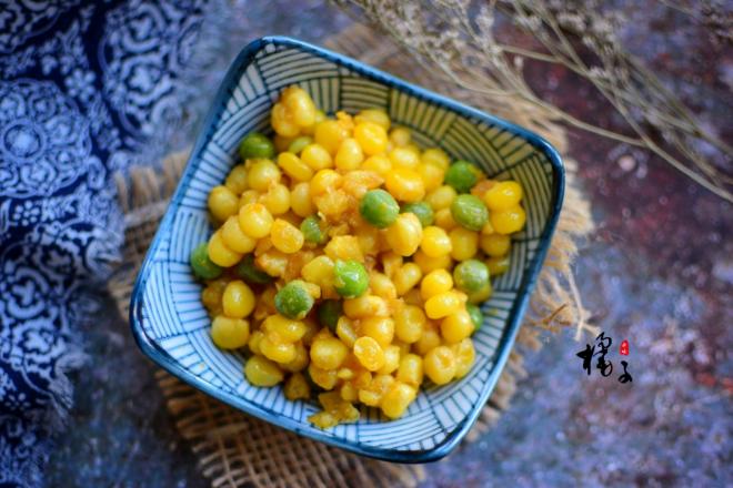 咸蛋黄焗玉米粒