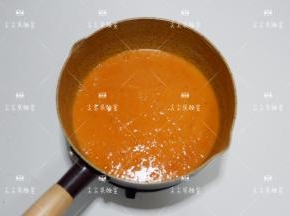 拌匀后将汤汁煮再次关火。