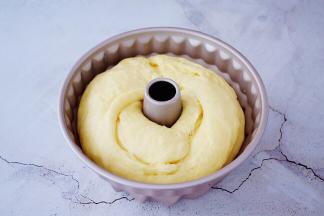 等再次发酵两倍大左右
