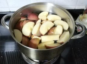 将所有材料放入锅里