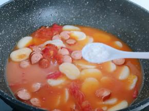 加入细砂糖提鲜！