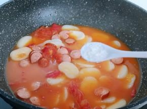 加入细砂糖提鲜！