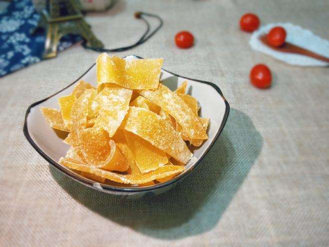 糖渍柚子皮