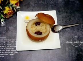 出锅，梨香四溢~