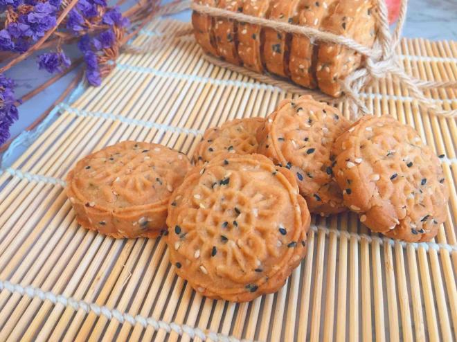 芝麻饼干～酥的掉渣渣