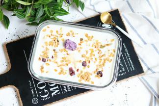 放冰箱冷藏几个小时，冬天可以直接吃