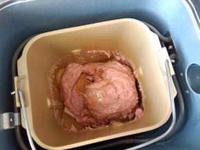 将香油加入搅拌至吸收