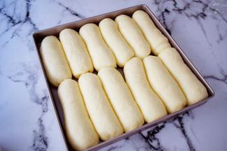 再次发酵两倍大左右