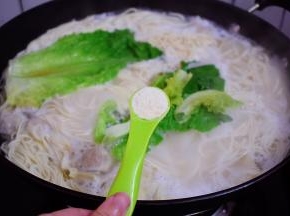 加入鸡精