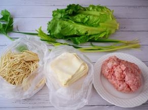 准备好材料