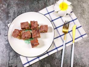 可可雪花酥就做好了