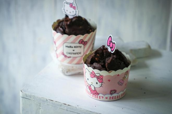 巧克力杏仁布朗尼