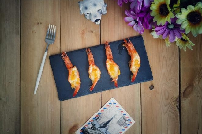 沙拉酱金沙滋味虾