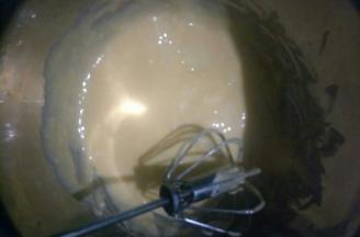 拌匀的面糊状态